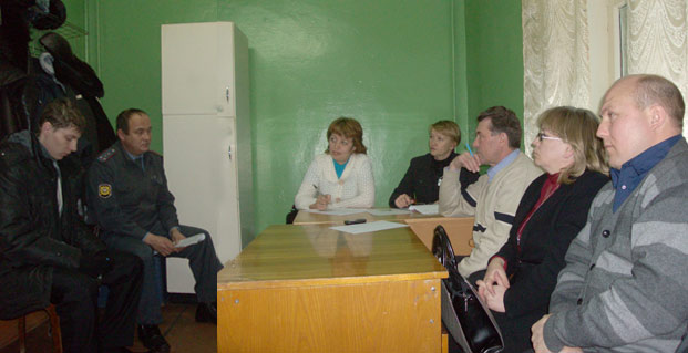 В участковых пунктах милиции проходят заседания территориальных Советов профилактики правонарушений 